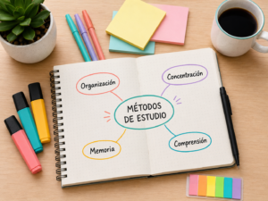 Métodos de estudio efectivos para aprender más y sacar mejores notas